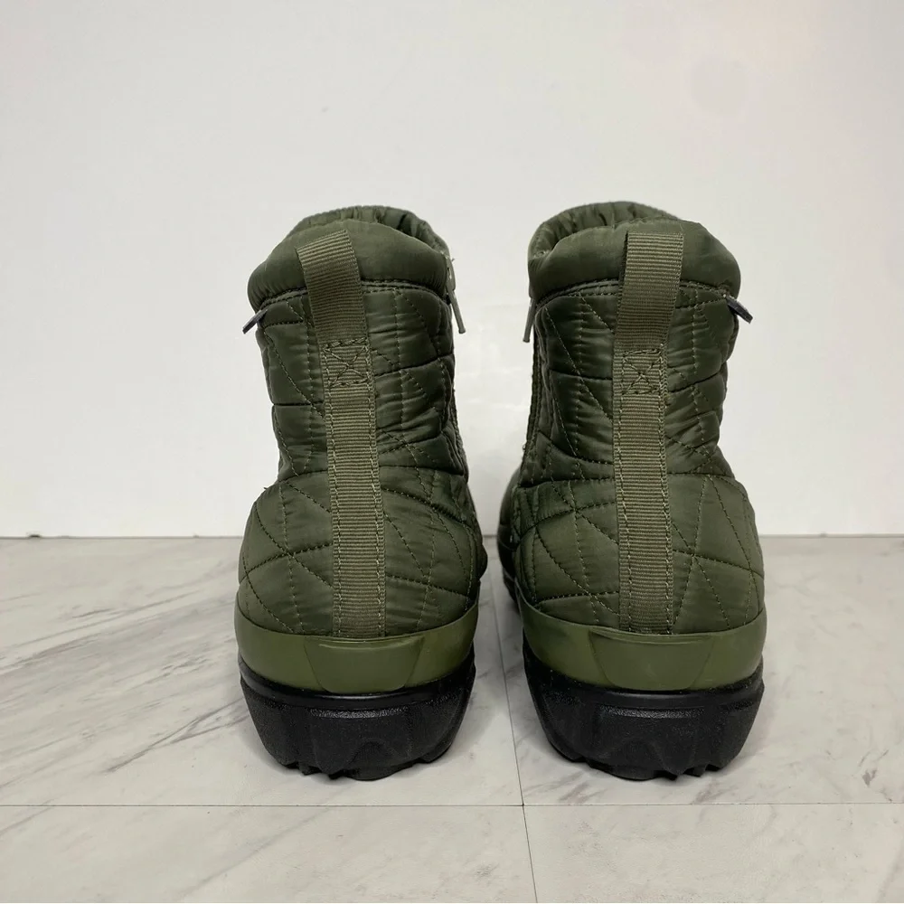 Bogs Snowday II Short Green Puffer Boot 10